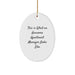 Funny Apartment Manager Gifts from Friends, Unique Oval Ornament for Awesome Apartment Managers, This Is What An Awesome Apartment Manager Looks Like, Christmas Unique Gifts for Apartment Manager - Image 1