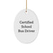 Funny School Bus Driver Gifts for Friends, Christmas Unique Gifts from Men to School Bus Driver - Image 1