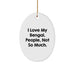 Bengal Cat Lovers Oval Ornament Gifts from Family, Friends for Christmas - Image 1