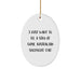 Australian Shepherd Dog Dad Oval Ornament, Funny Christmas Unique Gift for Australian Shepherd Dad, Gifts from Dad to Australian Shepherd Dad - Image 1