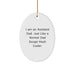 Funny Assistant Dad Oval Ornament Gifts from Men to Assistant Friends - Image 1
