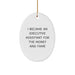 Executive Assistant Oval Ornament Gifts from Men to Women Friends for Christmas Unique Office Decor - Image 1