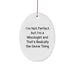 Funny Mixologist Oval Ornament, Gifts from Friends for the Bar Mixologist on Christmas Unique Gifts - Image 1