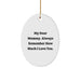 Funny Mommy Gifts from Family - Oval Ornament for Mom, 'My Dear Mommy Always Remember How Much I Love You' Quote, Christmas Unique Gifts for Mommy - Image 1