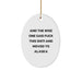 Funny Alaska Gifts for Men - Oval Ornament with Quote 'And The Wise One Said F--k This Shit! And Moved To Alaska' - Christmas Unique, - Image 1