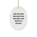 Funny Nevada Oval Ornament Gifts for Men from Friends and Family - 'And The Wise One Said F--k This Shit! And Moved To Nevada' - Unique Christmas Unique Gifts - Image 1