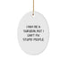 Funny Surgeon Gifts for Surgeon Friends Oval Ornament from Friends - Inspirational Christmas Unique Gifts - Image 1