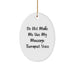 Funny Oval Ornament Gifts from Friends for Massage Therapist Christmas Unique - Image 1