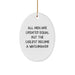 Watchmaker Gifts, Funny Quote, Oval Ornament for Christmas, Gifts from Men, Gifts for Watchmaker Lovers - Image 1