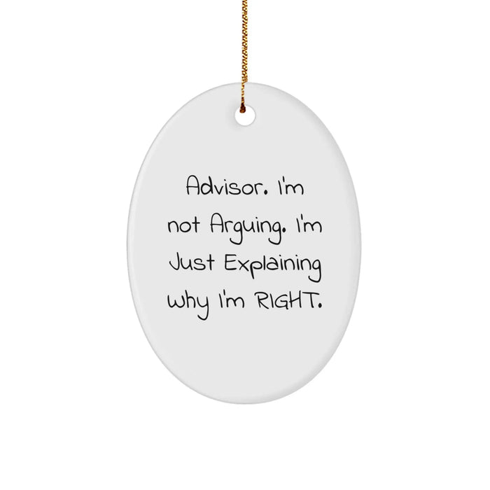 Funny Advisor Gifts from Men to Advisor Friends for Christmas Unique - Image 1