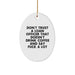 Funny Loan Officer Gifts for Christmas, Oval Shaped Ornament, Gifts from Friends, Family, Coworkers for Loan Officer Men, Women - Image 1