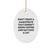 Funny Magistrate Gifts from Friends - Oval Ornament for Magistrate - Unique Christmas Unique Gifts for Men and Women - Don't Trust a Magistrate - Image 1