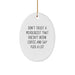 Funny Mixologist Gifts for Men, Oval Ornament Don't Trust A Mixologist That Doesn't Drink Coffee - Gifts from Friends, Coworkers, Family - Image 1