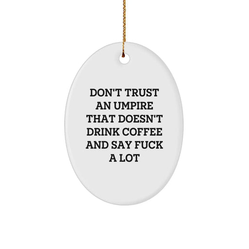 Funny Umpire Gifts for Men Umpire Crew Christmas Unique Gifts from Friends - Image 1