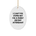 Funny Attendant Oval Ornament Gifts from Friends, Family, or Coworkers for Christmas - Image 1
