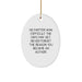Inspirational Author Quotes Oval Ornament Gifts from Family Friends - Christmas Unique Gifts for Author Enthusiasts - Image 1