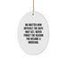 Funny Musician Oval Ornament Gifts from Family to Musician Friends This Christmas Unique Gifts - Image 1