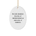 Funny Vice President Oval Ornament Gifts for Vice President Christmas Unique Gifts from Friends or Family - Image 1