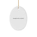 Funny 'Officially The World's Coolest Doctor' Oval Ornament Gifts from Family, Friends, Coworkers, for Doctor - Image 1