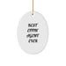 Funny Agent Gifts from Men, Oval Agent Shaped Ornament with Best Effin' Agent Ever Quote, Christmas Unique Gifts for Agent Friends - Image 1