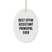 Funny Assistant Principal Oval Ornament Gifts from Friends and Family for Christmas Unique Awards - Image 1
