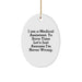 Medical Assistant Oval Ornament Gifts from Friends, Funny Quote, Christmas Unique Gifts for Medical Assistant - Image 1