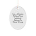 Funny Minister Oval Ornament Gifts from Friends for Christmas Holiday Decorations - Image 1