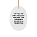 Civil Engineer Oval Ornament Gifts from Friends and Family, Inspirational Quotes for Christmas Unique Gifts for Him - Image 1