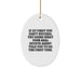 Funny Real Estate Agent Oval Ornament Gifts from Men, Women, Friends, Coworkers, Family to Real Estate Agent, Men, Women, Friends, Coworkers, Family for Christmas Unique Gifts - Image 1