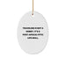 Funny Traveling Quote Gifts for Friends, Oval Ornament Decor, Traveling Is Not A Hobby, Unique Christmas Unique Gifts from Friends - Image 1