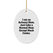 Actuary Mom Christmas Oval Ornament Gifts from Family Friends Colleagues for Actuary Men Women Unique - Image 1