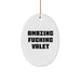 Funny Valet Oval Ornament Gifts from Men for Valet Friends at Christmas Unique Gifts - Image 1