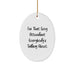 Funny Attendant Gifts from Friends - Unique Oval Ornament for Attendant Women - I'm That Sexy Attendant Everybody's Talking About. Christmas Decor - Image 1