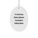 Funny Claims Adjuster Gifts for Men - Oval Ornament from I'm That Sexy Claims Adjuster Everybody's Talking About. - Image 1