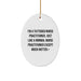Funny Nurse Practitioner Oval Ornament Gifts from Friends, Family, Coworkers to Nurses, Nurse Practitioner Christmas Unique Decorations - Image 1