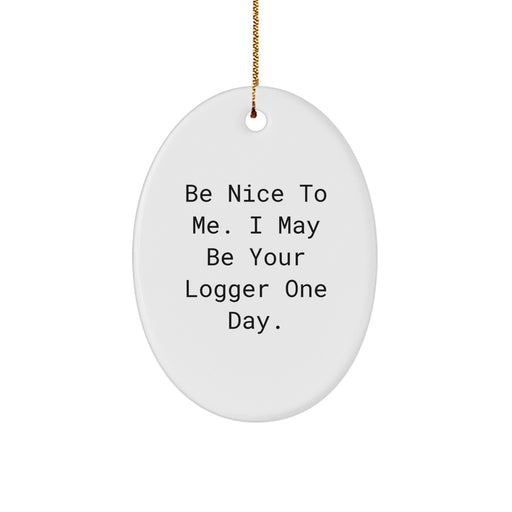 Funny Logger Gifts from Friends for Men on Christmas Unique - Image 1