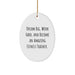 Get Inspired Gifts for Fitness Trainer Friends Family Men Women - Oval Ornament Dream Big - Image 1