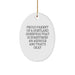 Funny Shetland Sheepdog Oval Ornament Gifts from Proud Parents to Friends and Family, Christmas Unique Presents - Image 1