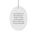 Funny Fitness Trainer Gifts from Friends for Christmas - Oval Ornament Caution: I'm A Retired Fitness Trainer. I Have Stories And All Days To Talk. Stay At Your Own Risk! - Image 1
