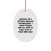 Unique Gifts from Friends and Family for Nuclear Technologist Men Women Christmas Ornament - Image 1