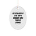 Cavalier King Charles Spaniel Dog Oval Ornament Gifts for Christmas with Funny Quote, Oval Ornaments for Cavalier King Charles Spaniel Dog Owners, Christmas Unique Gifts from Friends, Family - Image 1