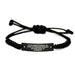 Funny Urban Planner Rope Bracelet Gifts for Him, Mother's Day Unique Gifts from Family to Urban Planner, I'm An Urban Planner My Level Of Sarcasm Depends On Your Level Of Stupidity - Image 1