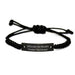 Funny 'Officially The World's Coolest Auctioneer' Rope Bracelet Gifts for Men Auctioneer Unique Father's Day Unique Gifts from Men to Son - Image 1