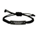 Funny Dancer Gifts for Mother's Day Unique Rope Bracelet from Friends to Dancer - Officially The World's Coolest Dancer - Image 1