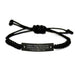 Funny Leather Tooling Gift for Men from Family - Rope Bracelet for Graduation Unique Gifts - Image 1