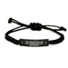Funny Musician Gifts for Men, Musician Dad Rope Bracelet, Graduation Unique Gifts from Dad to Musician Son - Image 1