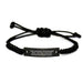 Gifts from Dad, Nuclear Technologist Rope Bracelet, Unique Graduation Unique Gifts for Men Dad Nuclear Technologist - Image 1