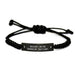 Funny Counselor Gifts for Men, Women, Friends, Coworkers, Family, Unique Graduation, Rope Bracelet, Because I Am The Counselor. - Image 1