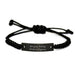 Funny Electrical Engineer Gifts from Men to Electrical Engineer Friends Graduation Unique Rope Bracelet with Amazing F--king Electrical Engineer Quote - Image 1