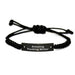 Funny Writer Gifts Rope Bracelet, Amazing F--king Writer Quote, Graduation Unique Gifts for Writers - Image 1